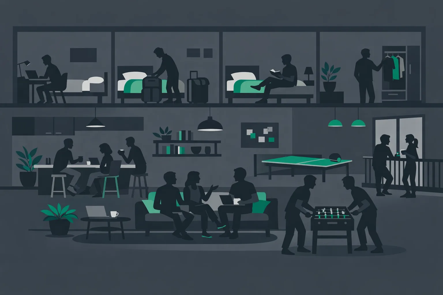 Coliving LMNP 2026 : les 3 modeles juridiques, fiscalite, rentabilite