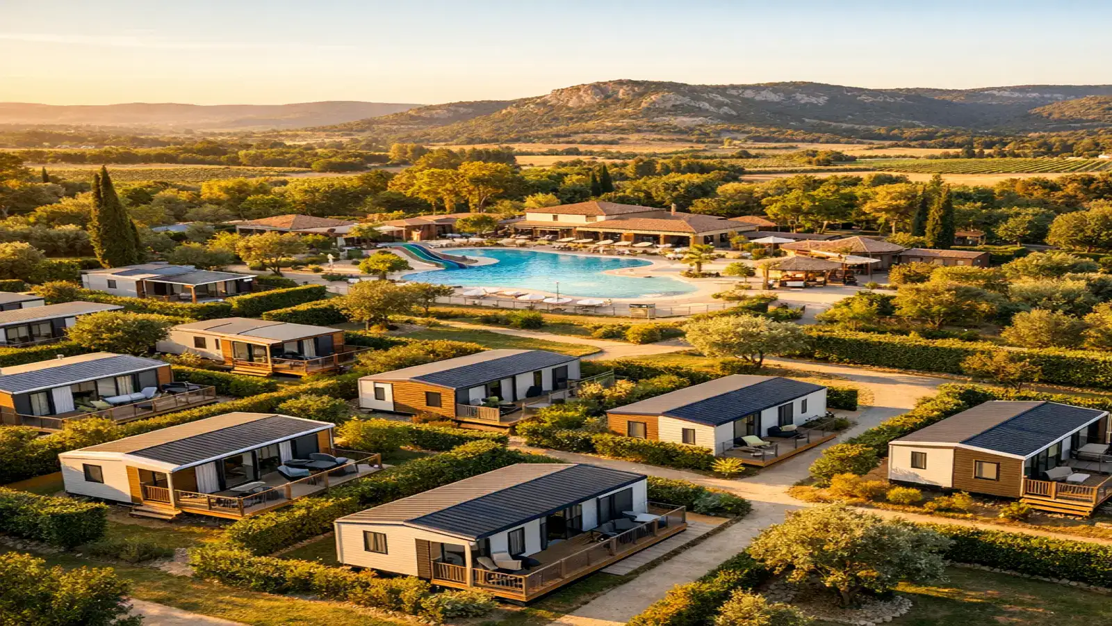 Investir en mobil-home RMR en LMNP 2026 : fiscalite, amortissement accelere, redevance terrain, commission camping, plus-value mobiliere