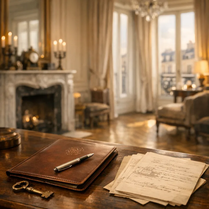 Viager LMNP 2026 - appartement haussmannien et acte notarié