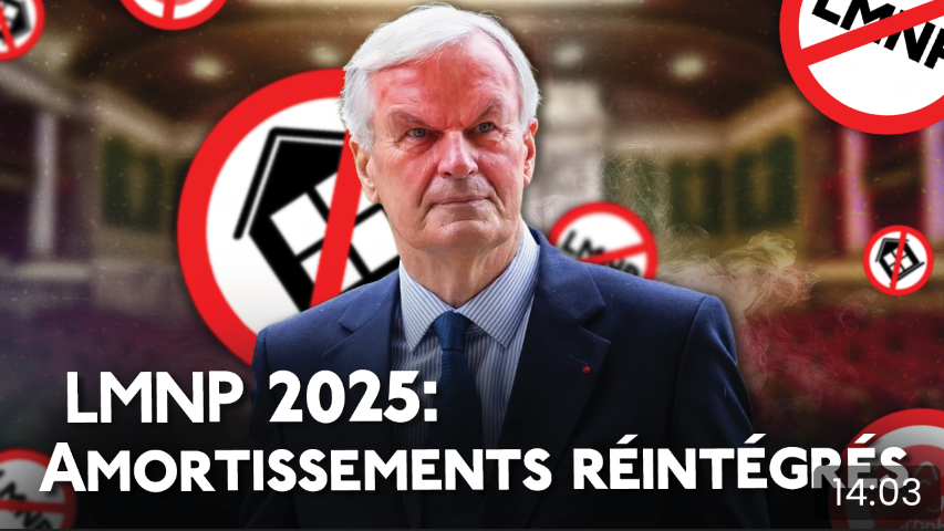 PLF 2025 et LMNP - Les amortissements réintégrés - Quelles conséquences ?